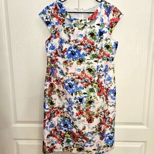 Liz Claiborne Size 12 Floral dress Midi